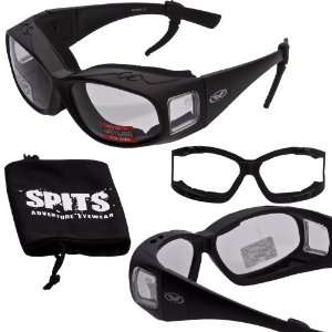   Glasses   with Removable Durable Neoprene Foam Padding   Clear Lenses