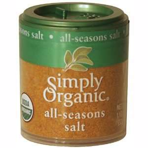 Simply Organic All Seasons Salt, Certified Organic, 1.13 Ounce 