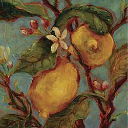 Nicole Etienne Lemons on a Branch Gallery Wrapped Canvas Art 