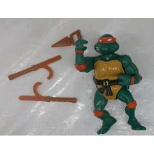 Vintage Loose Teenage Mutant Ninja Turtles Figure  Michaelangelo