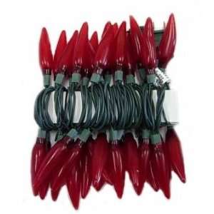  35 Red HOT CHILI chilli PEPPER HOLIDAY Party LIGHTS NEW 