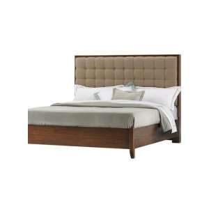  Stanley Hudson Street Warm Cocoa Avenue Upholstered Bed 