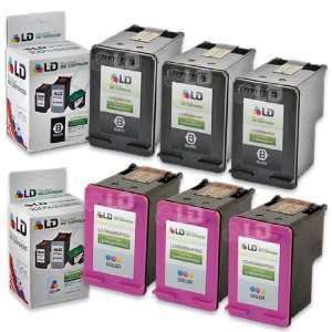 HP) CH562WN and CH561WN (HP 61) Set of 6 Standard Yield Ink Cartridges 