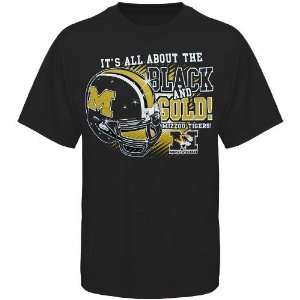  Missouri Tigers Black All About Black & Gold T shirt 
