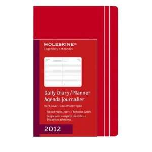  MOLESKINE Legendary Notebooks HARD COVER RED DAILY Diary 