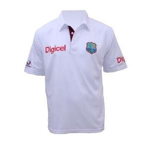  West Indies Replica Test Shirt (2011/12) Sports 