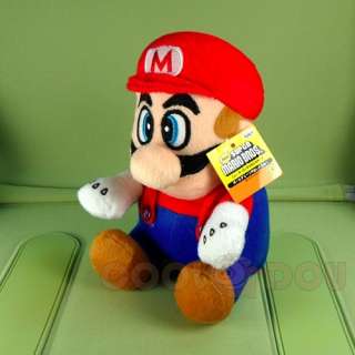 New Super Mario Bros Yoshi+Mario Plush Doll Figure Toy  