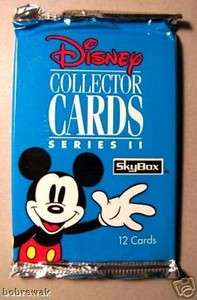 Disney Collector Cards Series 2 Trading Card Pack  