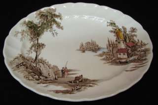 Johnson Brothers, made in England, “The Old Mill” 12 inch serving 