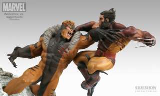 Wolverine Vs Sabretooth Sideshow Exclusive 39/300 Statue Diorama 