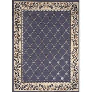  Premium Country Blue Transitional 78 x 107 Rug (7015 