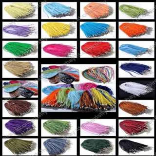 1000pc Wholesale jewelry lots Mix Color Organza Voile Ribbon Necklace 