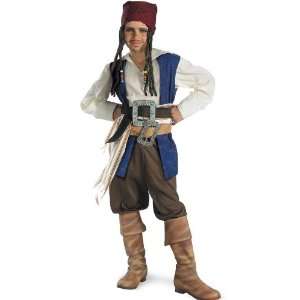  Jack Sparrow Costume Large 10 12 Kids Halloween 2011 Toys 