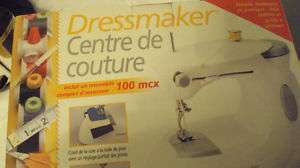 Euro Pro Dressmaker Sewing Center Machine Model # 998B  