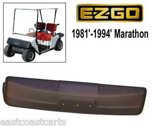 EZGO Marathon Golf Cart 1989 1994 Black Front Cowl Cap 27164 G01 