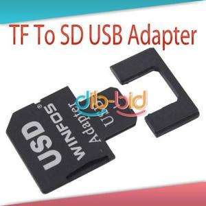   MicroSD/TF to SD USB Flash U Disk Adapter 1GB 2GB 4G 8G Card Adapter