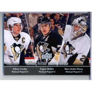 2010/ 11 Upper Deck Hockey Card # 449 Sidney Crosby / Evgeni Malkin 