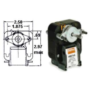 Skelton Motor Dayton C FR Fan Motor 1/70hp 3000RPM 230V 4M0734 at 