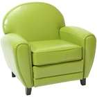 Home Loft Concept Leather Cigar Chair   Color Green