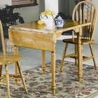 Sunset Trading Sunset Selections Small Drop Leaf Extension Table 