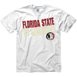 New Agenda Florida State Seminoles White Slogan T Shirt 