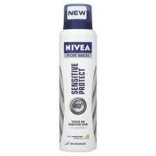 Nivea For Men Sensitive Protect Spray 150Ml   Groceries   Tesco 