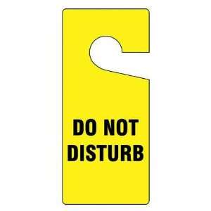   SIGNS TAD834 Door Hang Tag, Do Not Disturb, PK 10