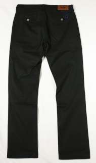 NEW MENS ACNE GUY BLACK STRETCH LOW RISE PANTS 32 48  