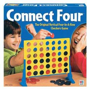 Milton Bradley Connect Four Classic Vertical Game for 2 Players at 
