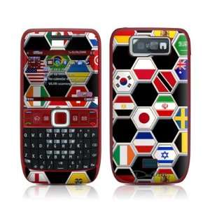   Skin Sticker for the Nokia E63 Cell Phone Cell Phones & Accessories