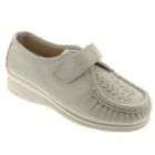 Spring Step Womens Eileen W Slip on White Leather