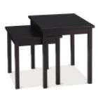 Avenue Six Wood Nesting Tables (Set of Two)   Espresso