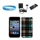   Apple iPod Touch 4G + Wall Charger+Clear Screen Protector+Wristband