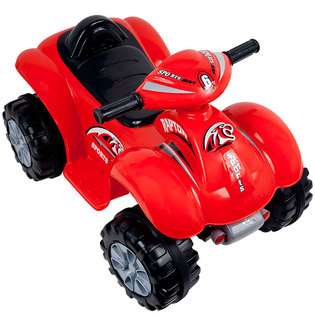   Rockin Rollers Rally Racer Battery Powered 4x4 ATV Red 