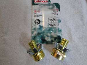 GARDEN HOSE Replacement Fitting KIT For 1/2 I.D. Hose  