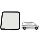 LAURENCE CRL Fixed Window   Passenger Side Rear 1985+ Chevy Astro 