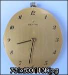 Vintage Zenith Pendent Watch Movement Working.It have arrow,glass,dial 