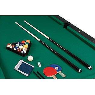 7ft. Auburn Billiard Table with Bonus Table Tennis Top  Sportcraft 