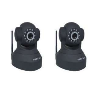 Foscam 2 Pack   Foscam FI8918W Wireless/Wired Pan & Tilt IP Camera 