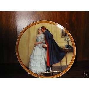  The Unexpected Proposal, Norman Rockwell Plate, 1986 