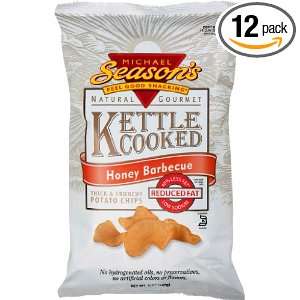Kettle Cooked Potato Chips Honey Barbeque Kettle Cooked, 5 Ounce (Pack 