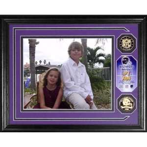Baltimore Ravens   #1 Fan   Personalized Photo Mint with 2 Gold Coins 