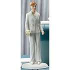   Fashionable Bride in Elegant Pants Suit Mix And Match Cake Topper