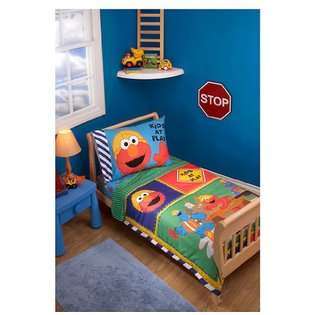 Sesame Street Construction Zone 4 Piece Toddler Set 