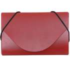 JAM Paper Red Solid Plastic Business Card Case   Sold individually