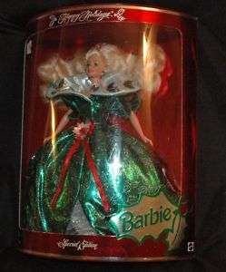 1995 Happy Holiday Barbie Doll NIB #14123  