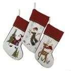 DDI 19 White Christmas Stocking with Red Cuff(Pack of 48)