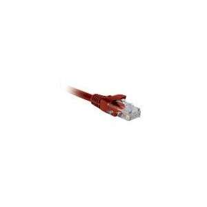   PATCH CABLE PC5 RE 14 350 MHZ 14  MOLDED RED CAT5E 
