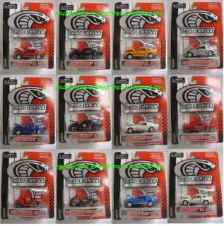 SHELBY COLLECTIBLES 1/64 WAVE 11 SET OF 12 MUSTANGS  