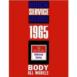  1965 BUICK RIVIERA SKYLARK SPECIAL Body Shop Manual 